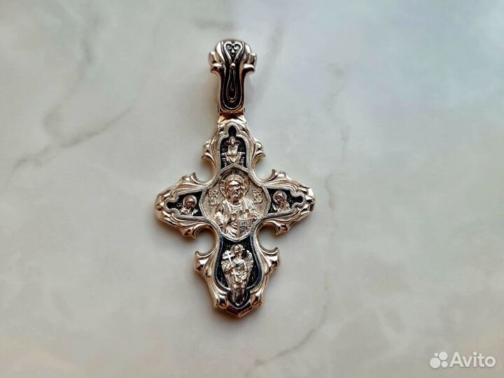 Серебряный крест 925