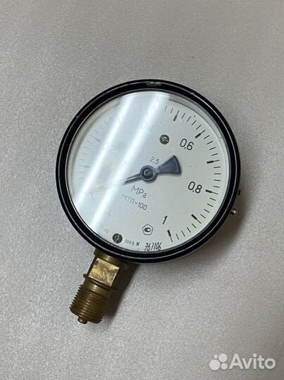 Манометр мтп-100 0-1 MPa