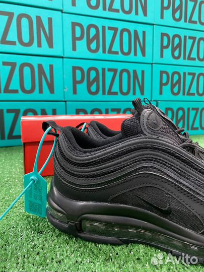 Nike Air Max 97 Black Оригинал Черные Poizon