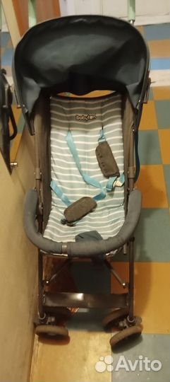Прогулочная коляска трость бу