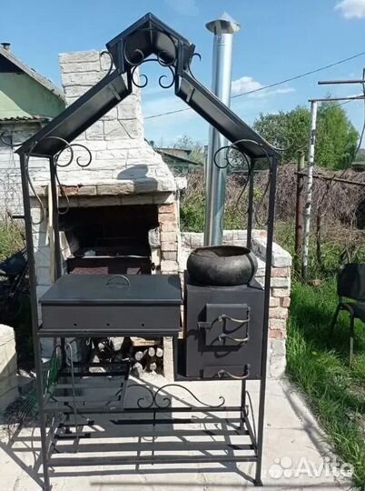 Кованый мангал