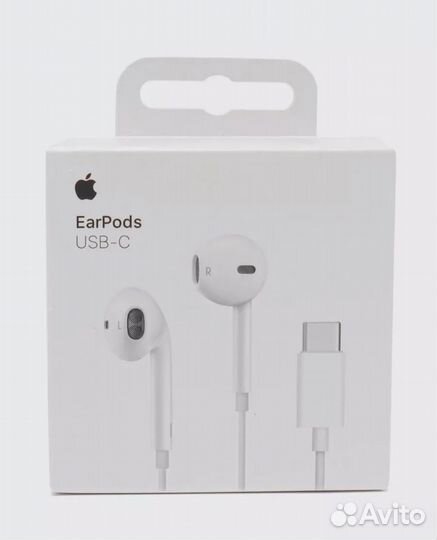 Наушники earpods проводные новые