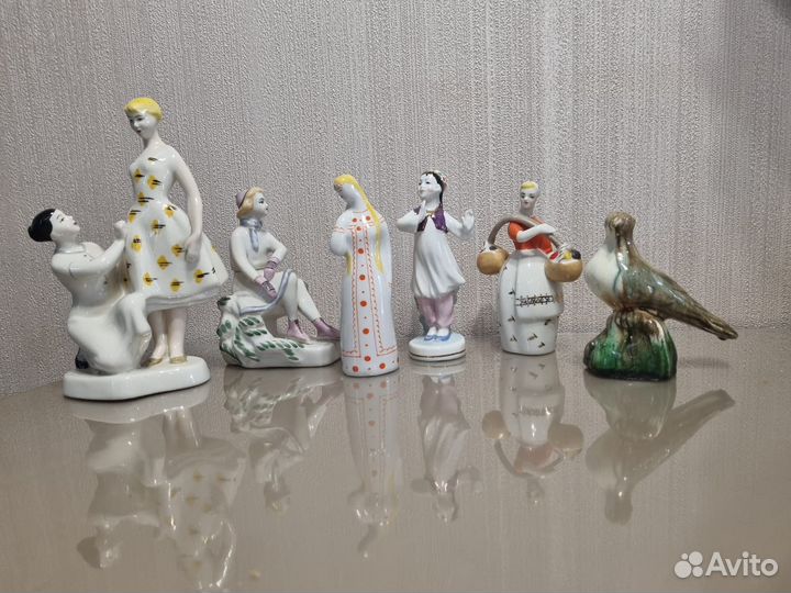Фарфоровые статуэтки СССР