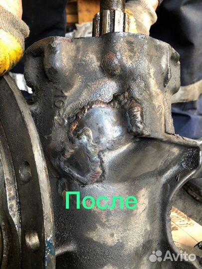 Аргонная сварка напыление радиатора