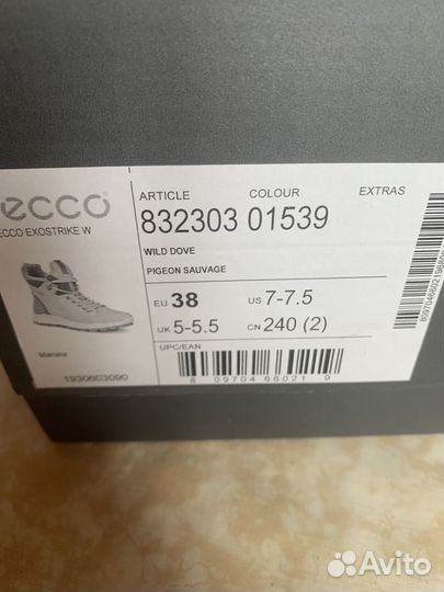 Ботинки Ecco Exosstrike W еu 38