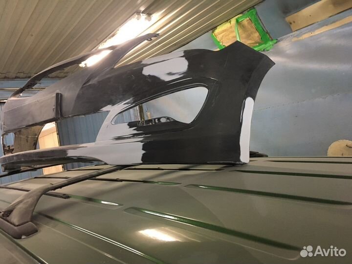 Бампер передний hyundai solaris