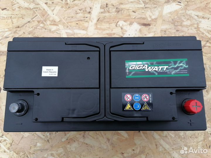 Автомобильный аккумулятор Gigawatt G88R (новый)