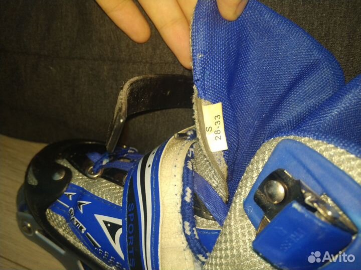 Роликовые коньки раздвижные