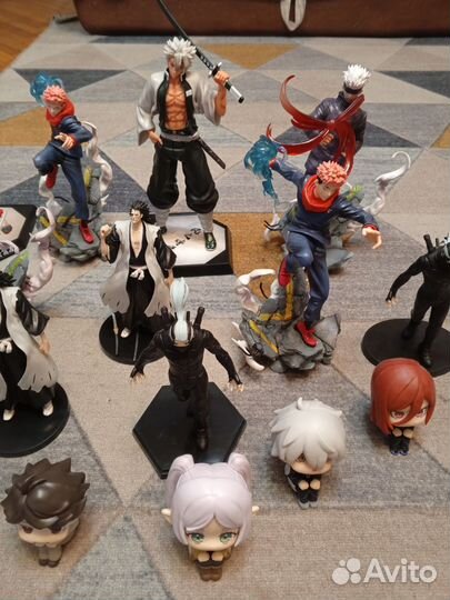 Аниме фигурки 16 штук