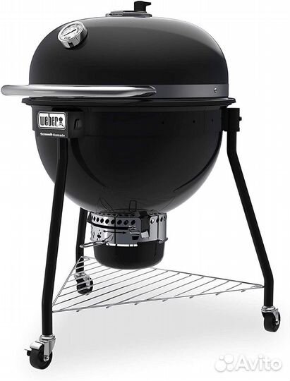 Угольный гриль Weber Summit Kamado E6, 61 см, черн