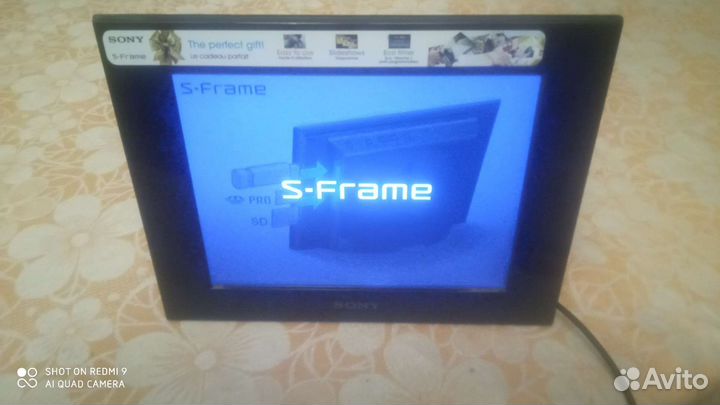 Цифровая фоторамка sony dpf-c800