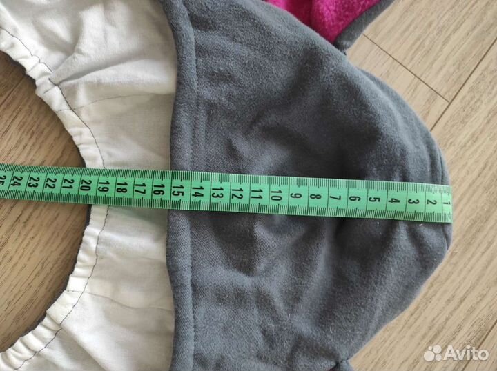 Новогодняя шапка мышонка