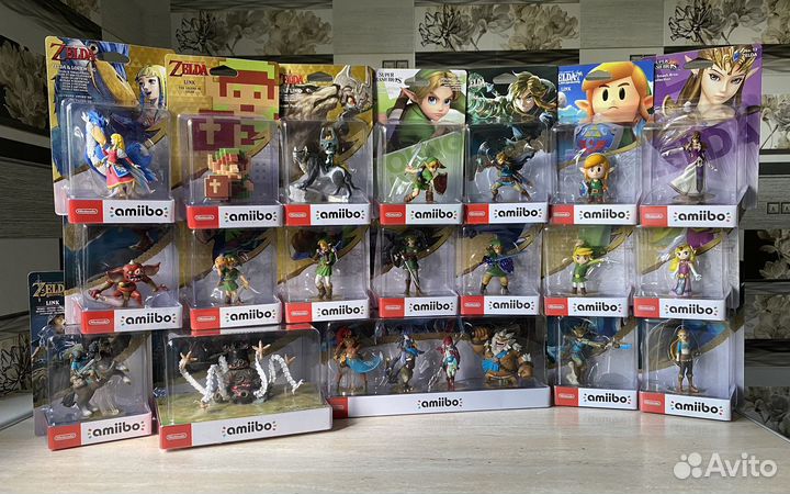 Amiibo Фигурки The Legend Of Zelda (Европа, Новые)