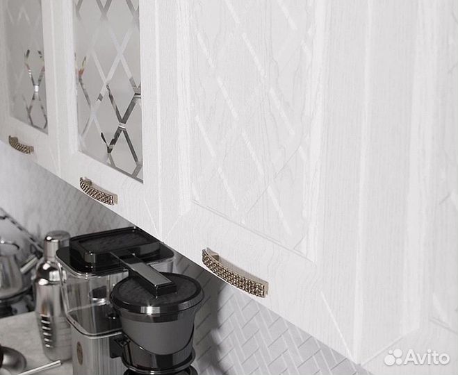 Кухня Агава Белая/Трюфель 2,0м