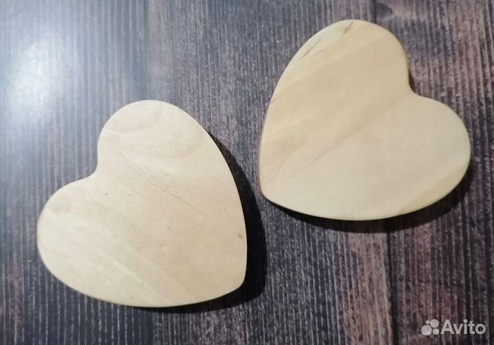 Набор подсвечников из берёзы 2 шт