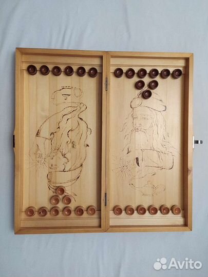 Нарды шахматы, ручной работы