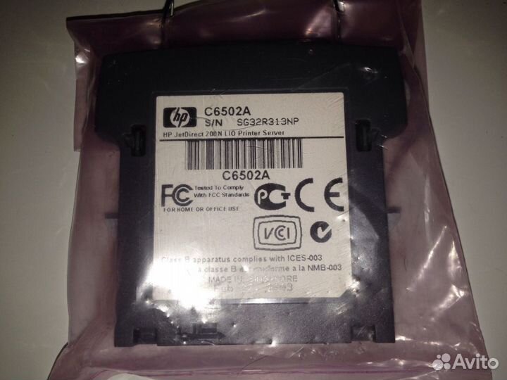 Модуль параллельного порта HP C6502A