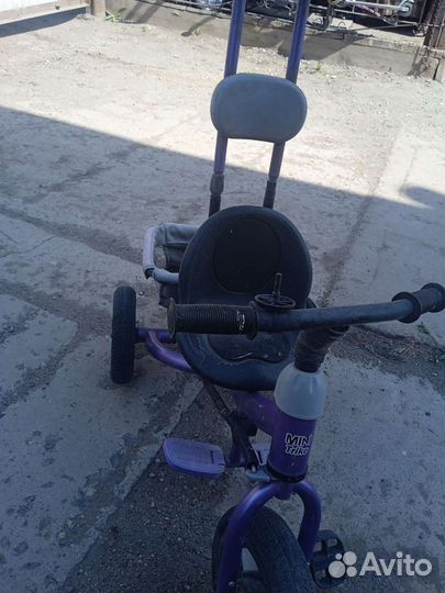 Детский трехколесный велосипед бу