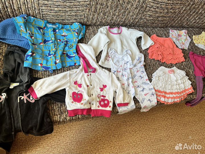 Детские вещи от 3 мес на девочку в норм сост