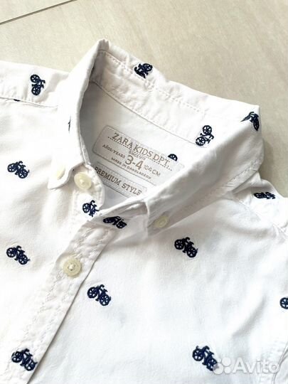 Рубашка на мальчика Zara 104