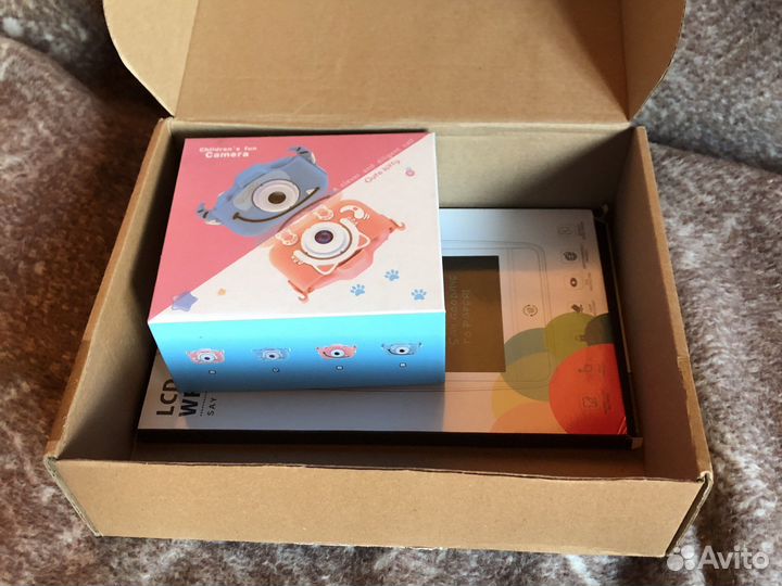 Комплект подарок для ребёнка детский фотоаппарат