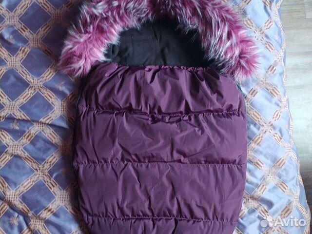 Зимний конверт в коляску