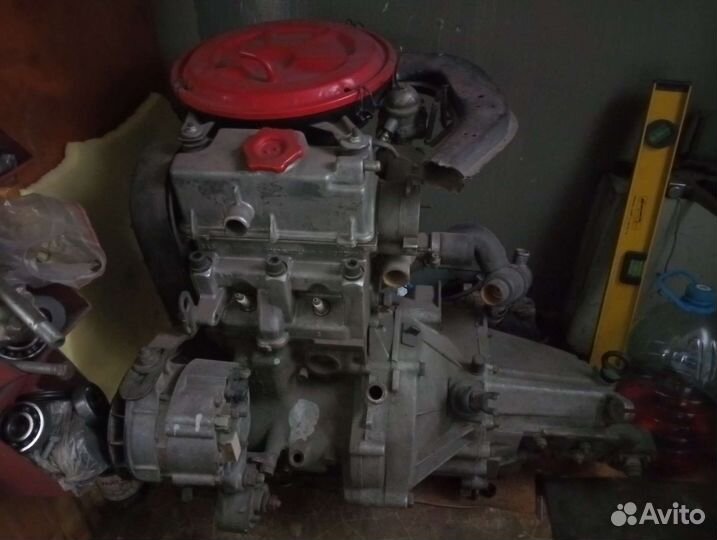 Двигатель ока с коробкой