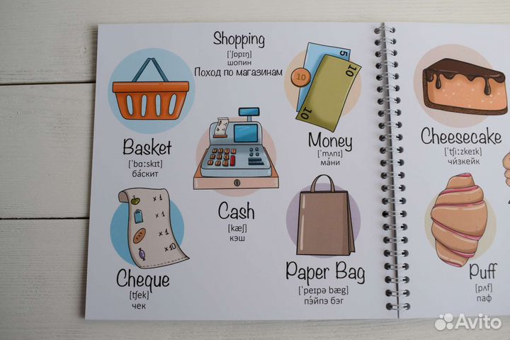 Визуальный словарь по Английскому языку