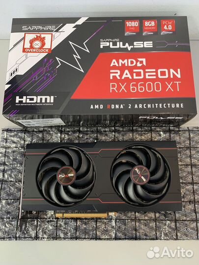 Видеокарта Radeon RX 6600 XT Sapphire Pulse