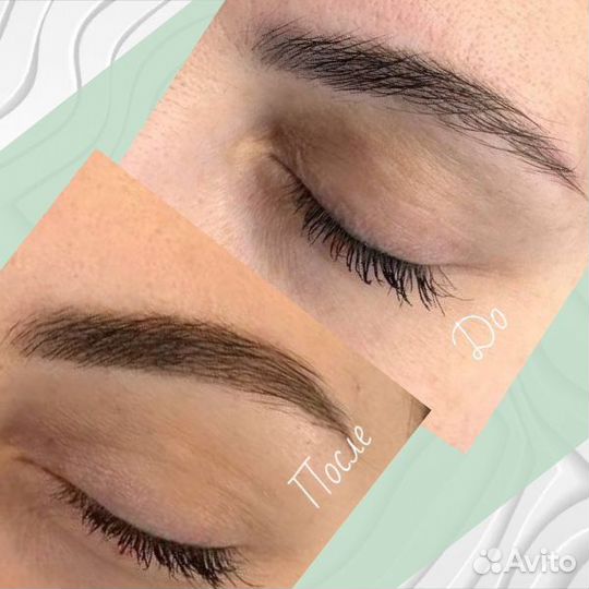 Перманентный макияж бровей губ и век татуаж