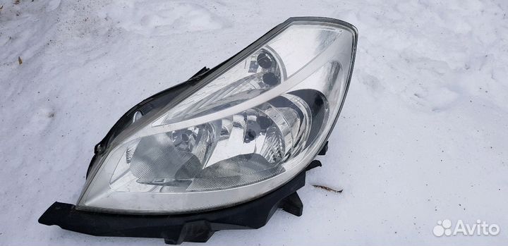 Фара передняя левая Рено Клио Renault clio 2005-20