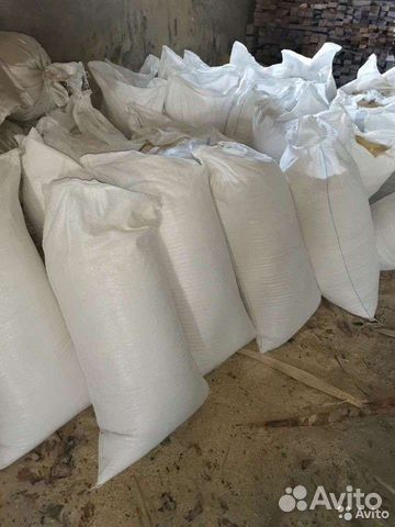 Опилки от пилорамы в мешках