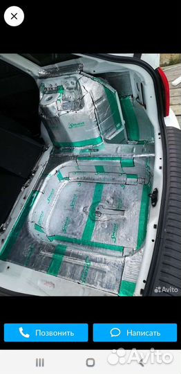Шумоизоляция автомобиля
