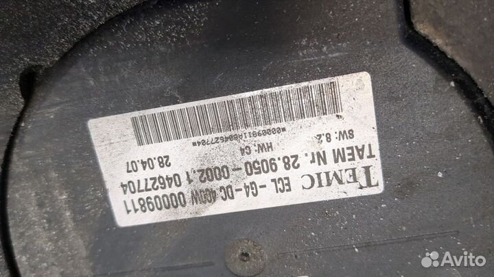 Вентилятор радиатора Mercedes C W203, 2007