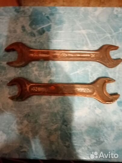Гаечные ключи СССР омеднённые