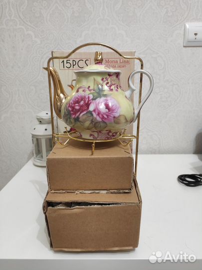 Чайный сервиз новый 6 персон