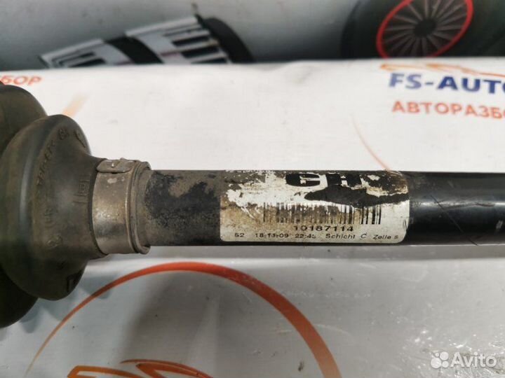 Привод передний правый Opel Astra J хетчбэк 1.6