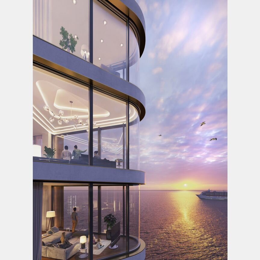 2-к. квартира, 59,4 м², 16/19 эт.