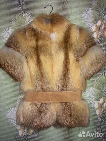 Жилет лисий