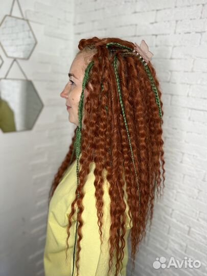 Дредокудри модель на вплёт