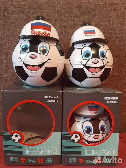 Неваляшки музыкальные и матрёшки в ассортименте