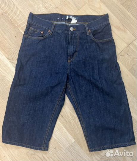 Шорты джинсовые h&m