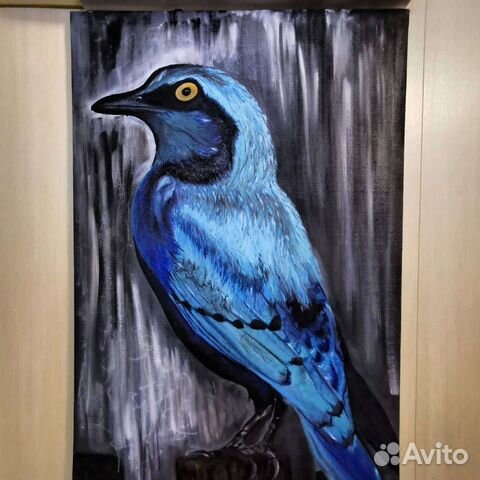 Большая картина Птица счастья