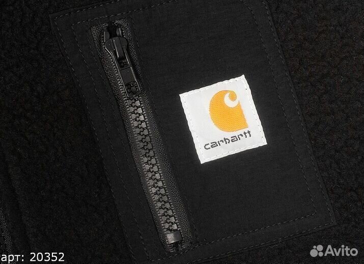 Шерпа куртка Carhartt Черная