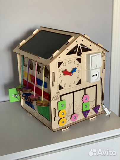 Бизиборд домик новый