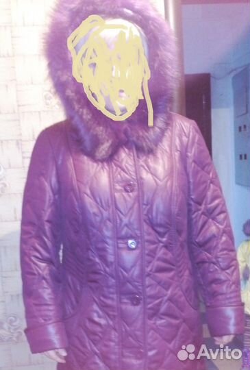 Пальто зимнее