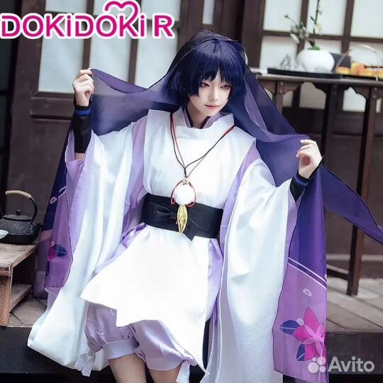 Косплей Скарамучча — геншин импакт