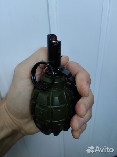 Зажигалка граната ф-1, пепельница