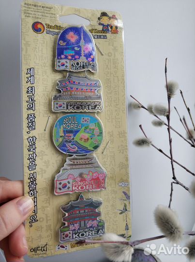 Набор магнитов Южная Корея