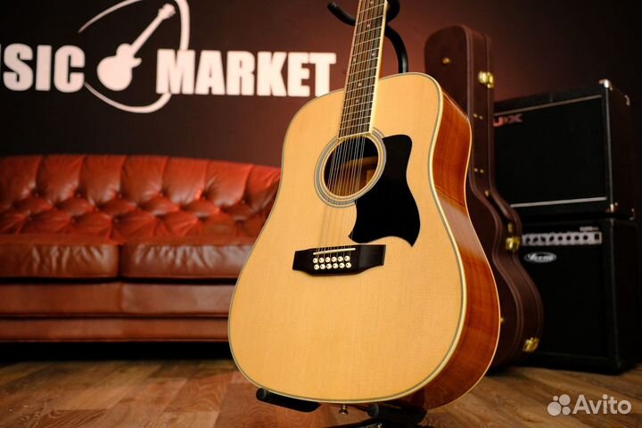 12-струнная акустическая гитара Homage + Аксессуары